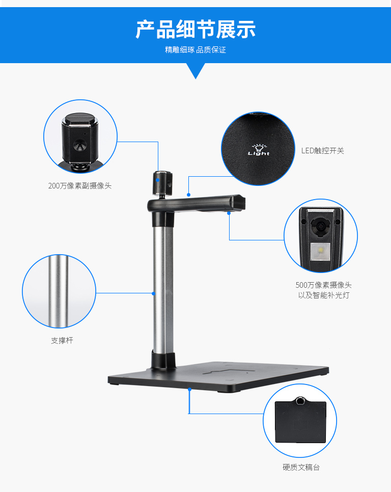 ZL-950TS，哲林高拍儀新品，高清晰